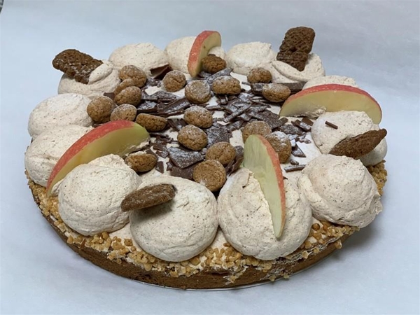 Speculaas vlaai&nbsp;8 personen rond